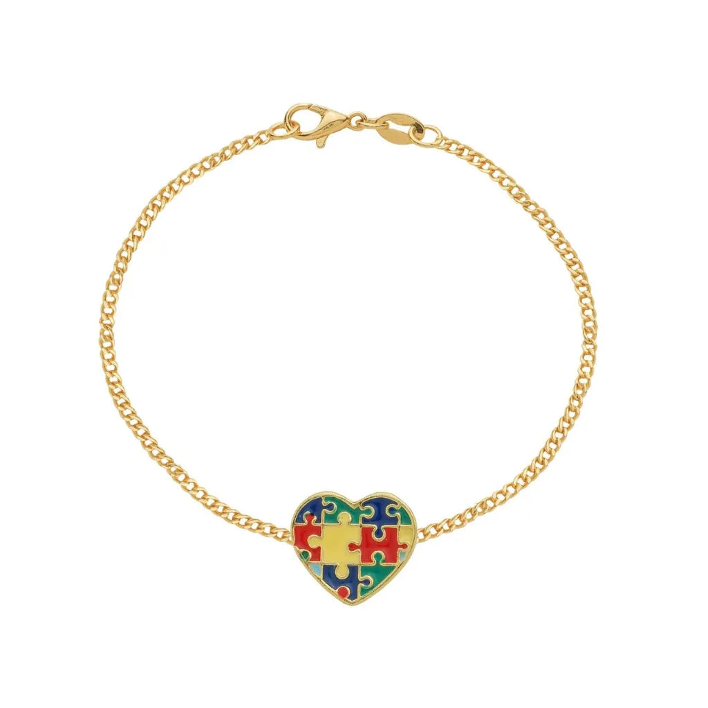 Pulseira-Dourada-24K-Coracao-Autismo-Zarelle-1
