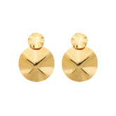 Brinco-Dourado-24K-Dois-Circulos-Organicos-Amassados-Zarelle-1