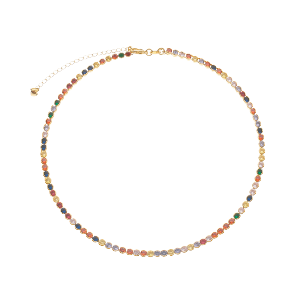 Choker-Dourado-24K-Riviera-com-Zirconias-Coloridas-Zarelle-1