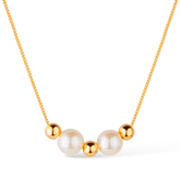 Colar-Dourado-24K-Perolas-e-Esferas-Zarelle-1