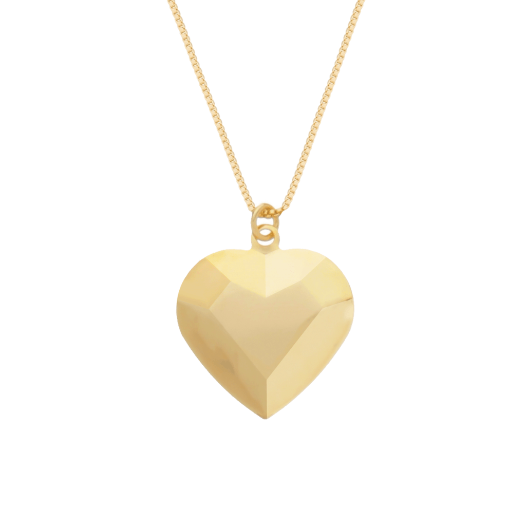 Colar-Dourado-24K-com-Pingente-Coracao-Geometrico-Zarelle-1