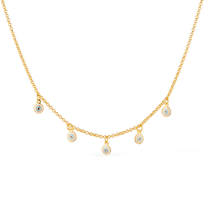 Colar-Dourado-24K-com-Pingentes-Olho-Grego-Zarelle-1