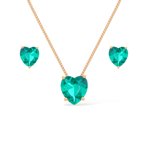 Conjunto-Dourado-24K-Coracao-Verde-com-Zirconia-Zarelle-1