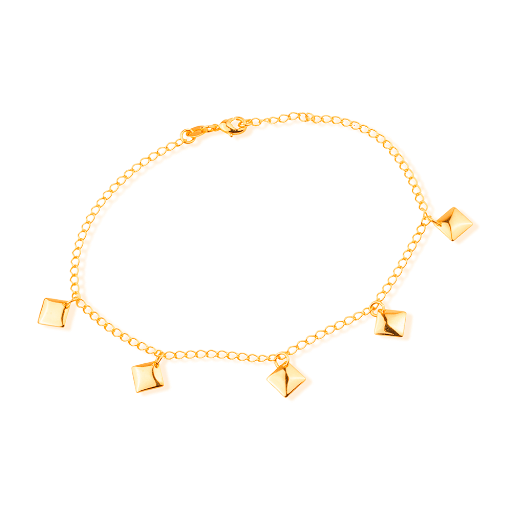 Tornozeleira-Dourada-24K-Chapas-Quadradas-Zarelle-1