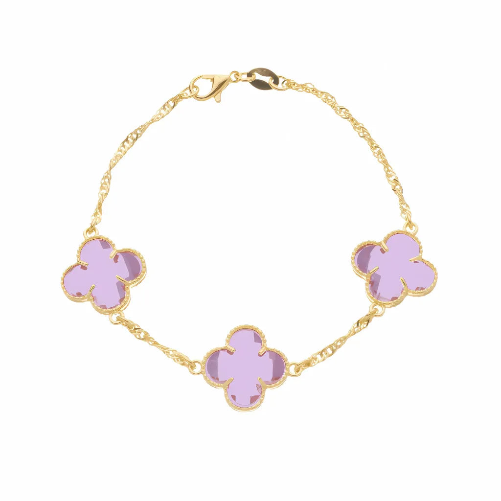 pulseira-dourada-24k-com-trevos-de-zirconia-rosa-feminina-1