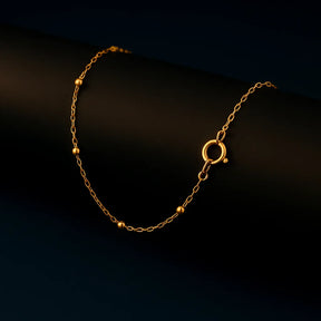 pulseira-dourada-de-bolinhas-delicada-banhada-a-ouro-24k